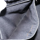 FENDI Zucca Canvas Shoulder Bag Black Silver Auth 177493A-22