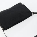 FENDI Zucca Canvas Schultertasche Schwarz Silber Auth 177493A-6