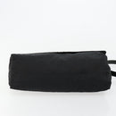 FENDI Zucca Canvas Schultertasche Schwarz Silber Auth 177493A-5