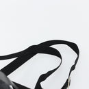 GUCCI GG Canvas Backpack Black Silver 019 0352 Auth 177495A-10