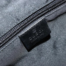 GUCCI GG Canvas Backpack Black Silver 019 0352 Auth 177495A-19