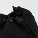 PRADA Purse Pouch Nylon Black Silver Auth 177497A-9