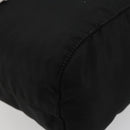 PRADA Purse Pouch Nylon Black Silver Auth 177497A-14
