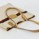 GUCCI GG Supreme Web Sherry Line Bag PVC Ivory Red 002 904 0131 Auth 177498-6