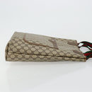 GUCCI GG Supreme Web Sherry Line Bag PVC Beige Red Green 39 02 003 Auth 177499-4