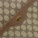 GUCCI GG Supreme Web Sherry Line Bag PVC Beige Red Green 39 02 003 Auth 177501-15