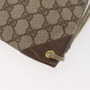 GUCCI GG Supreme purse Shoulder Bag PVC Beige Gold 97 19 302 Auth 177502-15