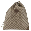 GUCCI GG Supreme purse Shoulder Bag PVC Beige Gold 97 19 302 Auth 177502-13