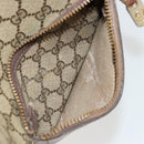 GUCCI GG Supreme Web Sherry Line Tote Bag PVC Beige Red Green Auth 177505-12