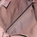 GUCCI GG Canvas Shoulder Bag Beige Silver 145857 Auth 177506-16