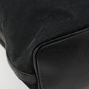 GUCCI GG Canvas Shoulder Bag Black Silver 001 4287 Auth 177507-14