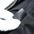 GUCCI GG Canvas Shoulder Bag Black Silver 001 4287 Auth 177507-12