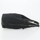 GUCCI GG Canvas Shoulder Bag Black Silver 001 4287 Auth 177507-3