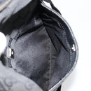GUCCI GG Canvas Shoulder Bag Black Silver 122759 Auth 177508-22