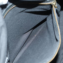 GUCCI GG Canvas Hand Bag Black Gold 211967 Auth 177510V-22