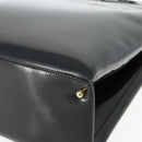 GUCCI Hand Bag Patent leather Black Gold 002 2265 0407 Auth 177511-9