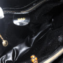 GUCCI Hand Bag Patent leather Black Gold 002 2265 0407 Auth 177511-10