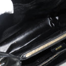 GUCCI Hand Bag Patent leather Black Gold 002 2265 0407 Auth 177511-22