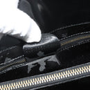 GUCCI Hand Bag Patent leather Black Gold 002 2265 0407 Auth 177511-12