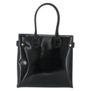 GUCCI Hand Bag Patent leather Black Gold 002 2265 0407 Auth 177511-13