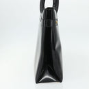 GUCCI Hand Bag Patent leather Black Gold 002 2265 0407 Auth 177511-3