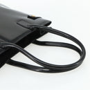 GUCCI Hand Bag Patent leather Black Gold 002 2265 0407 Auth 177511-7