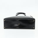 GUCCI Hand Bag Patent leather Black Gold 002 2265 0407 Auth 177511-5