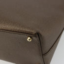 GUCCI Bamboo Hand Bag Leather Bronze Gold 002 2122 0507 Auth 177512-15