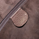 GUCCI Bamboo Hand Bag Leather Bronze Gold 002 2122 0507 Auth 177512-17