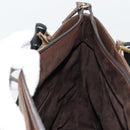 GUCCI Bamboo Hand Bag Leather Bronze Gold 002 2122 0507 Auth 177512-18