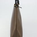 GUCCI Bamboo Hand Bag Leather Bronze Gold 002 2122 0507 Auth 177512-3
