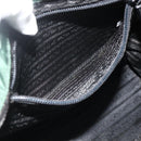 PRADA Backpack Nylon Green Silver Auth 177517-26