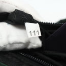PRADA Backpack Nylon Green Silver Auth 177517-12