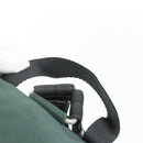 PRADA Backpack Nylon Green Silver Auth 177517-8