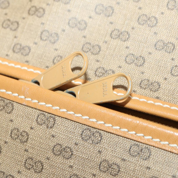 GUCCI Micro GG Supreme Garment Cover PVC Beige Auth 177519