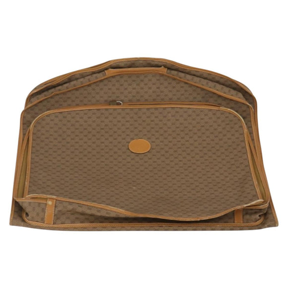 GUCCI Micro GG Supreme Garment Cover PVC Beige Auth 177519