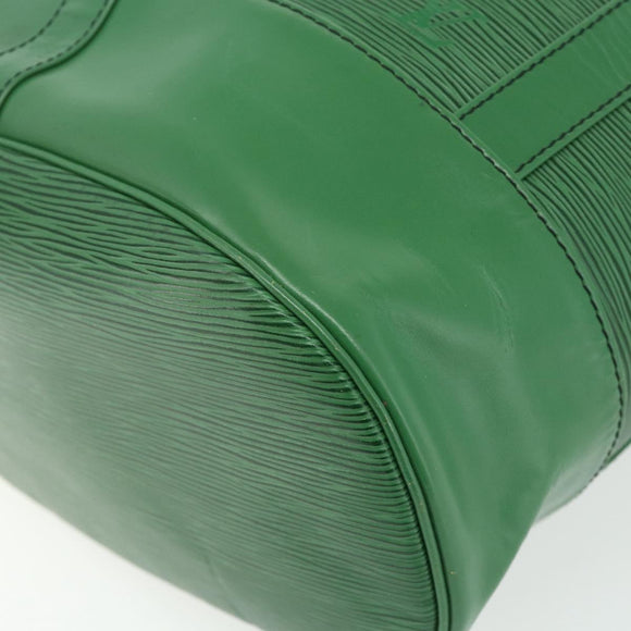 LOUIS VUITTON Epi Randonnee GM Umhängetasche Grün M43084 LV Auth 177520