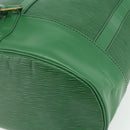 LOUIS VUITTON Epi Randonnee GM Umhängetasche Grün M43084 LV Auth 177520-15