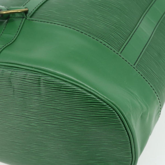 LOUIS VUITTON Epi Randonnee GM Umhängetasche Grün M43084 LV Auth 177520