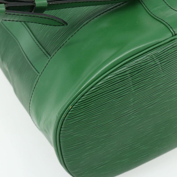 LOUIS VUITTON Epi Randonnee GM Umhängetasche Grün M43084 LV Auth 177520