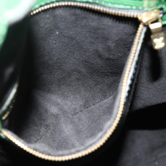 LOUIS VUITTON Epi Randonnee GM Umhängetasche Grün M43084 LV Auth 177520