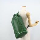 LOUIS VUITTON Epi Randonnee GM Umhängetasche Grün M43084 LV Auth 177520-22