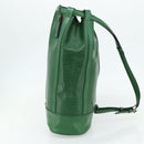 LOUIS VUITTON Epi Randonnee GM Umhängetasche Grün M43084 LV Auth 177520-4