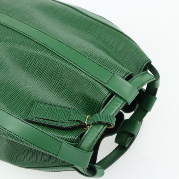LOUIS VUITTON Epi Randonnee GM Umhängetasche Grün M43084 LV Auth 177520