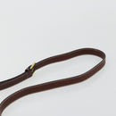 BALLY Shoulder Bag Leather Black Gold Auth 177531A-8
