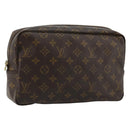 LOUIS VUITTON Monogram Trousse Toilette 28 Clutch Bag M47522 LV Auth 177539-1