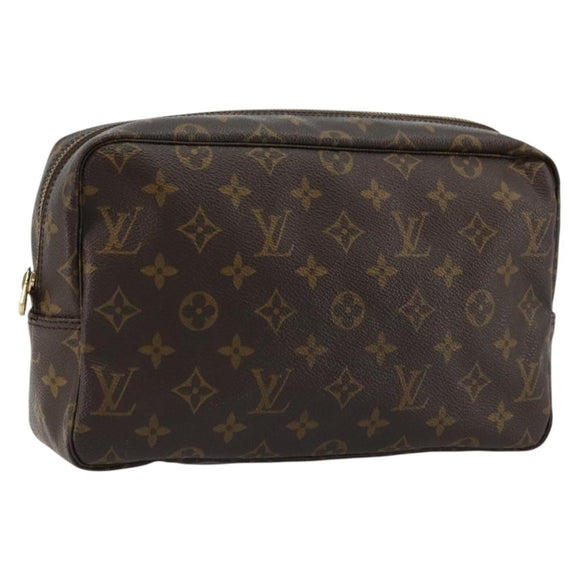 LOUIS VUITTON Monogram Trousse Toilette 28 Clutch Bag M47522 LV Auth 177539