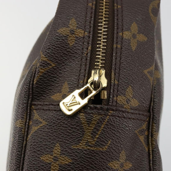 LOUIS VUITTON Monogram Trousse Toilette 28 Clutch Bag M47522 LV Auth 177539