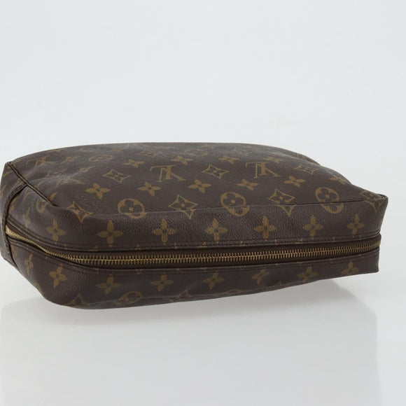 LOUIS VUITTON Monogram Trousse Toilette 28 Clutch Bag M47522 LV Auth 177539