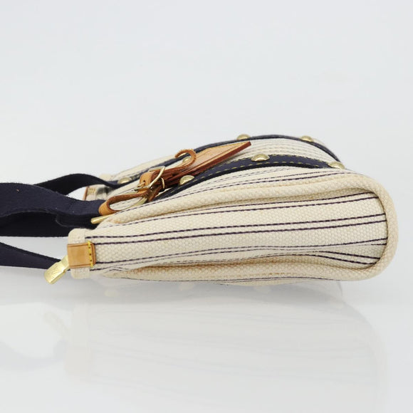 LOUIS VUITTON Antigua Cabas PM Hand Bag Beige M40134 LV Auth 177549